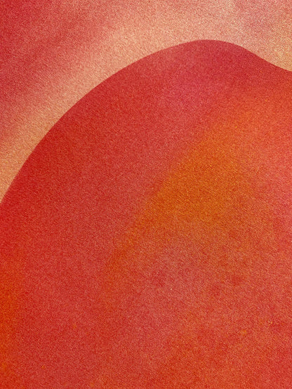 The Peach – A3 Riso Print