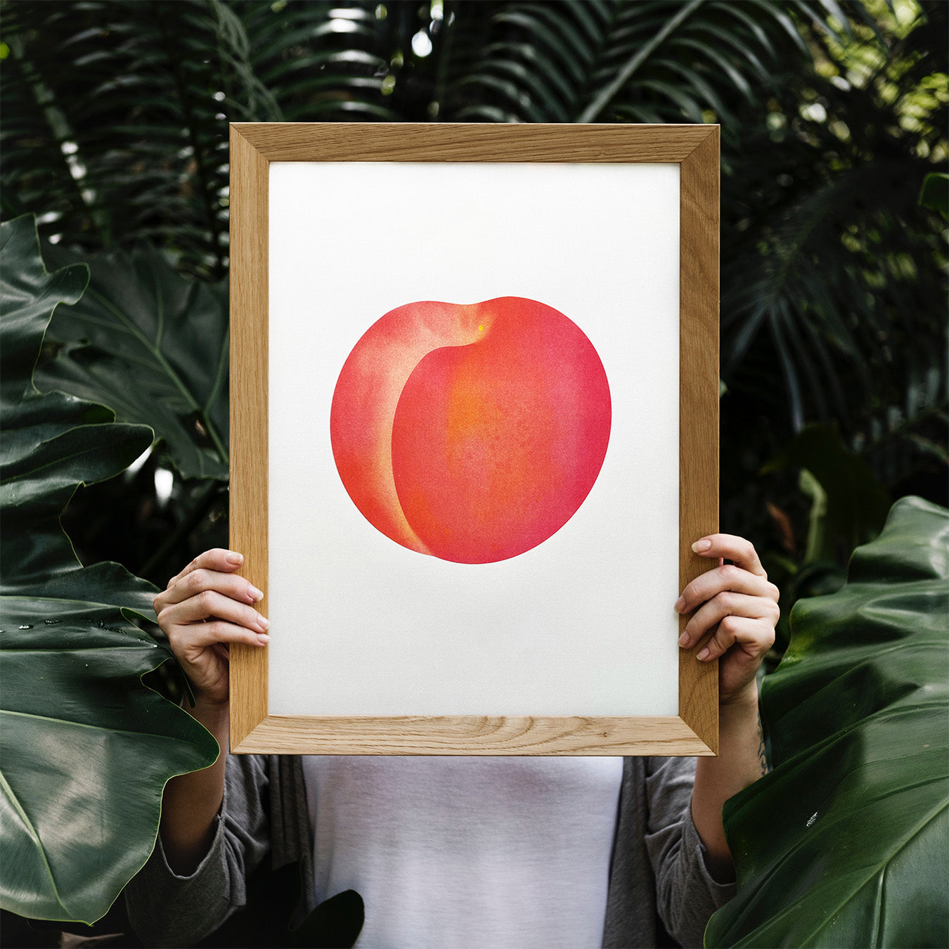 The Peach – A3 Riso Print